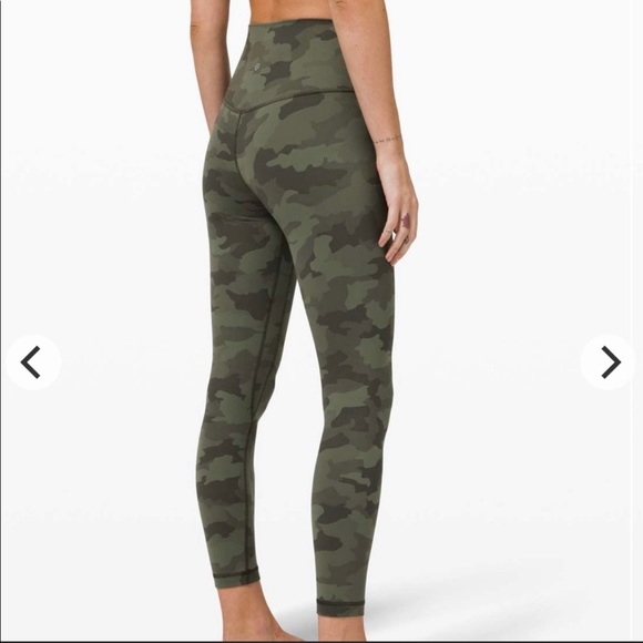lululemon athletica Pants - Lululemon Athletica Incognito Camo Gator Align Leggings size 8